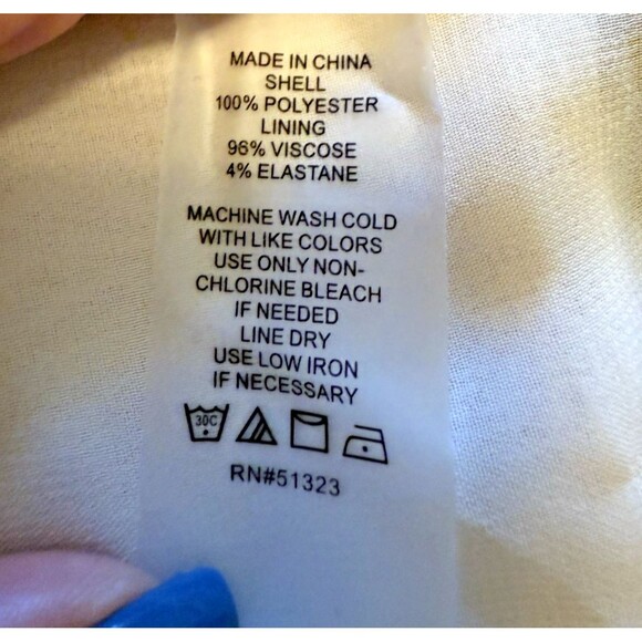 Vince Camuto Maxi Dress Sleeveless Sheer Floral Side Slits Size XL NWT - Picture 8 of 8